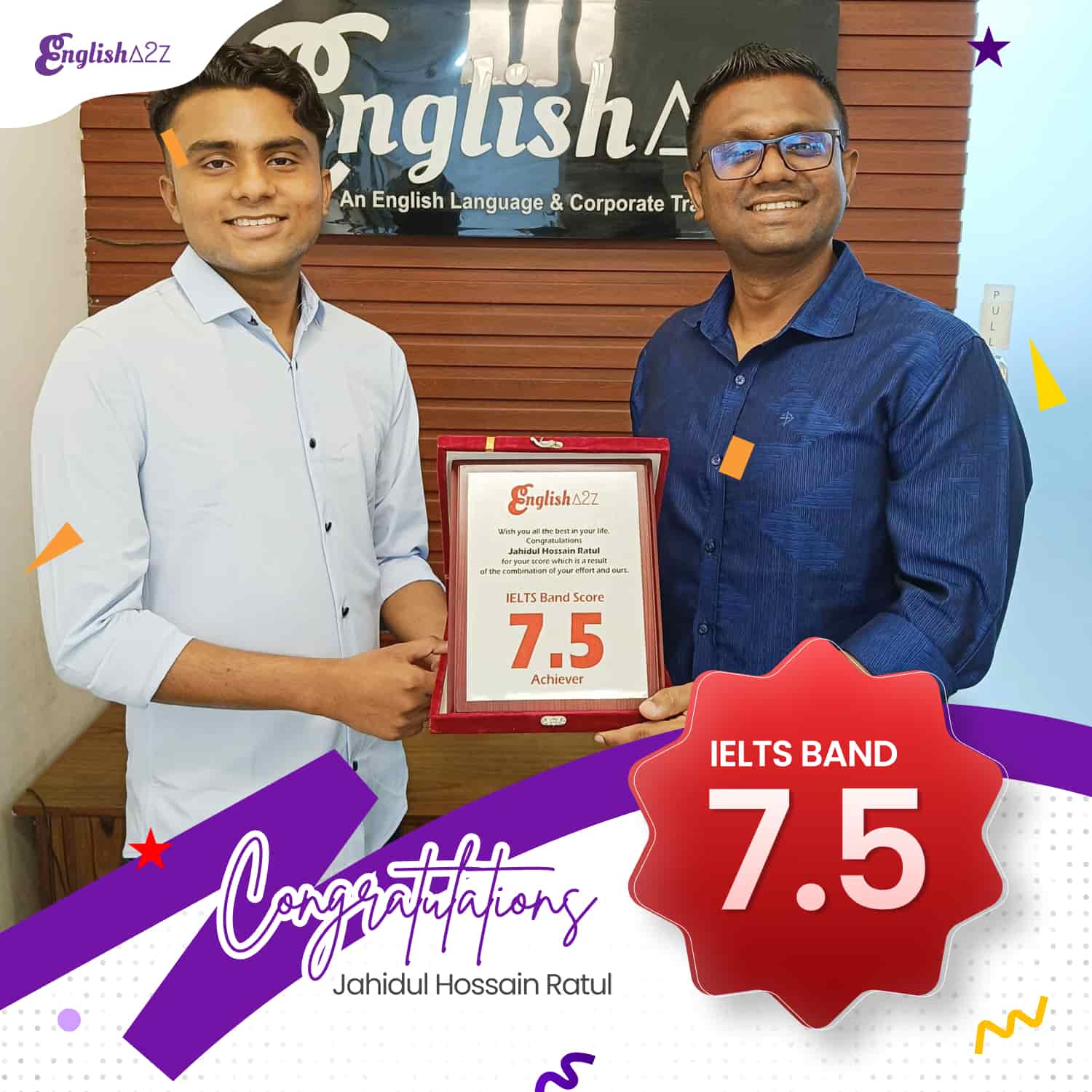 Ratul Scored 7.5