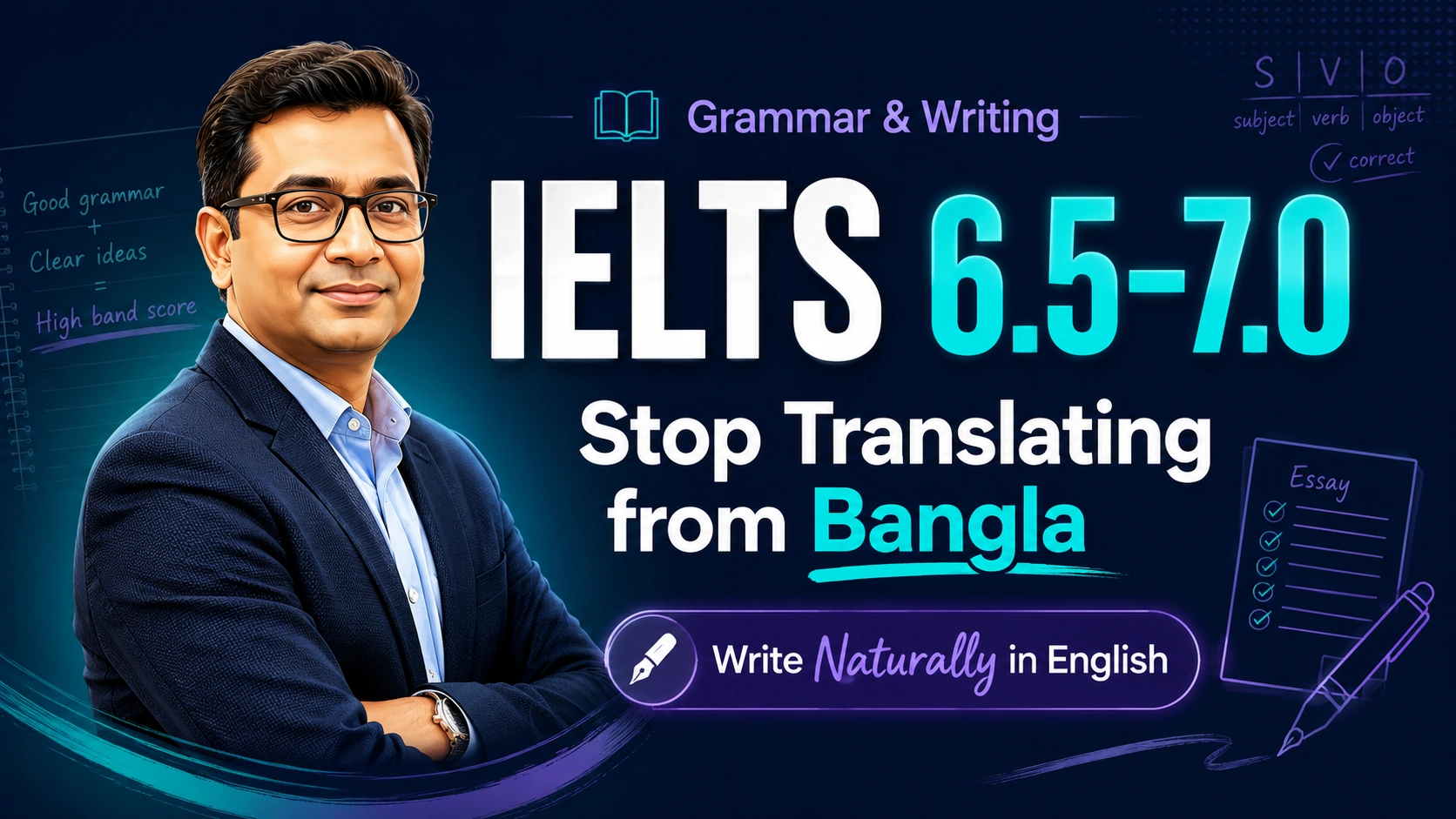Grammar & Writing for IELTS 6.5–7.0